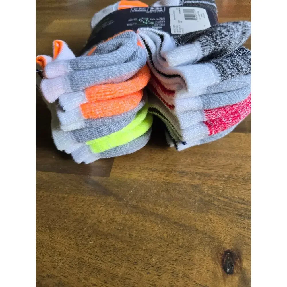Athletic Works Boys Cushioned No Show Socks, 10-Pack Medium Size 9-2 1/2
